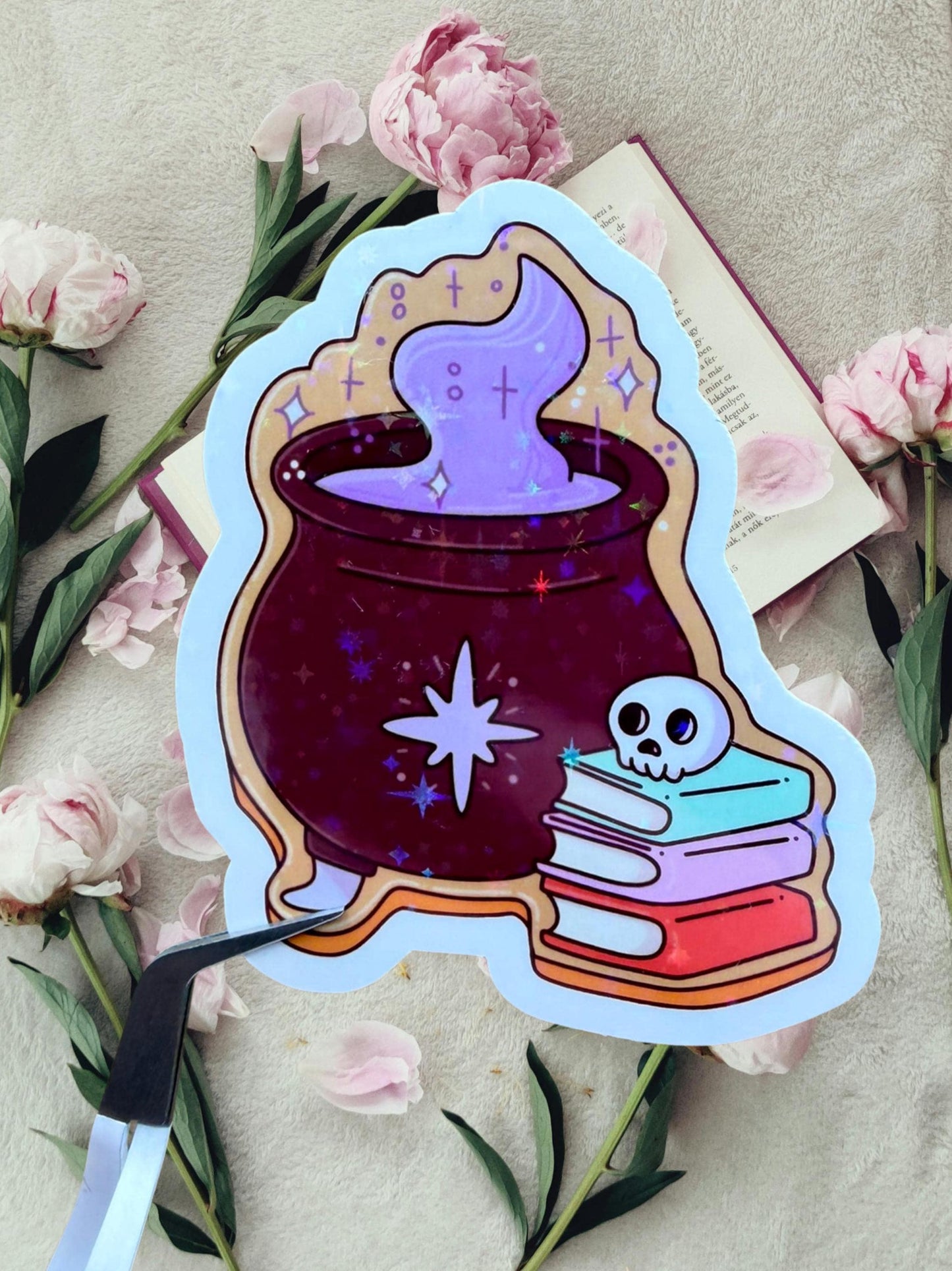 Magic Cauldron Sticker | Witch Cauldron Sticker