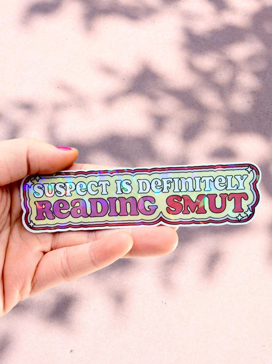 Reading Smut Sticker | Spicy Reader Sticker