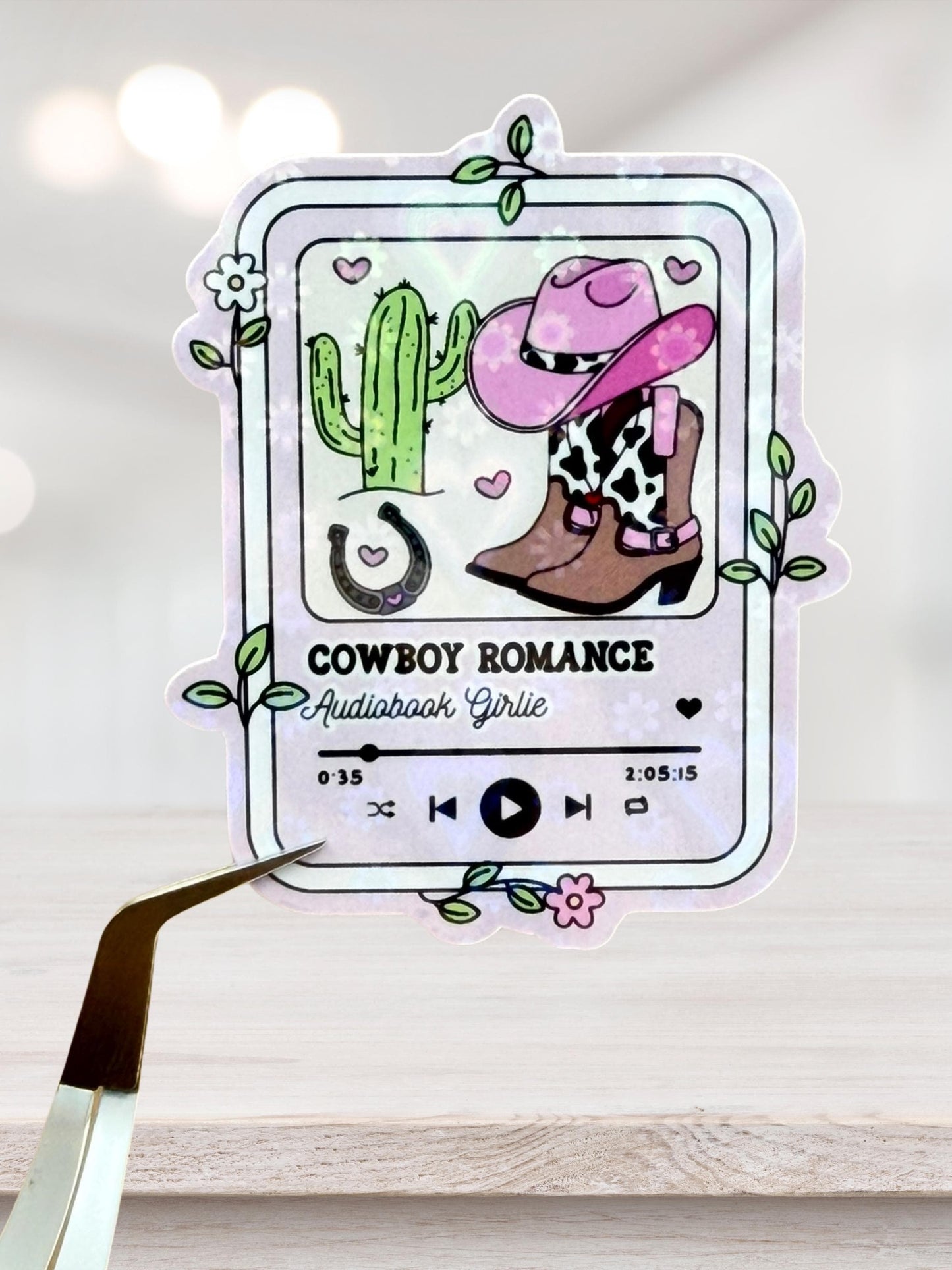 Cowboy Romance Sticker | Western Romance Sticker