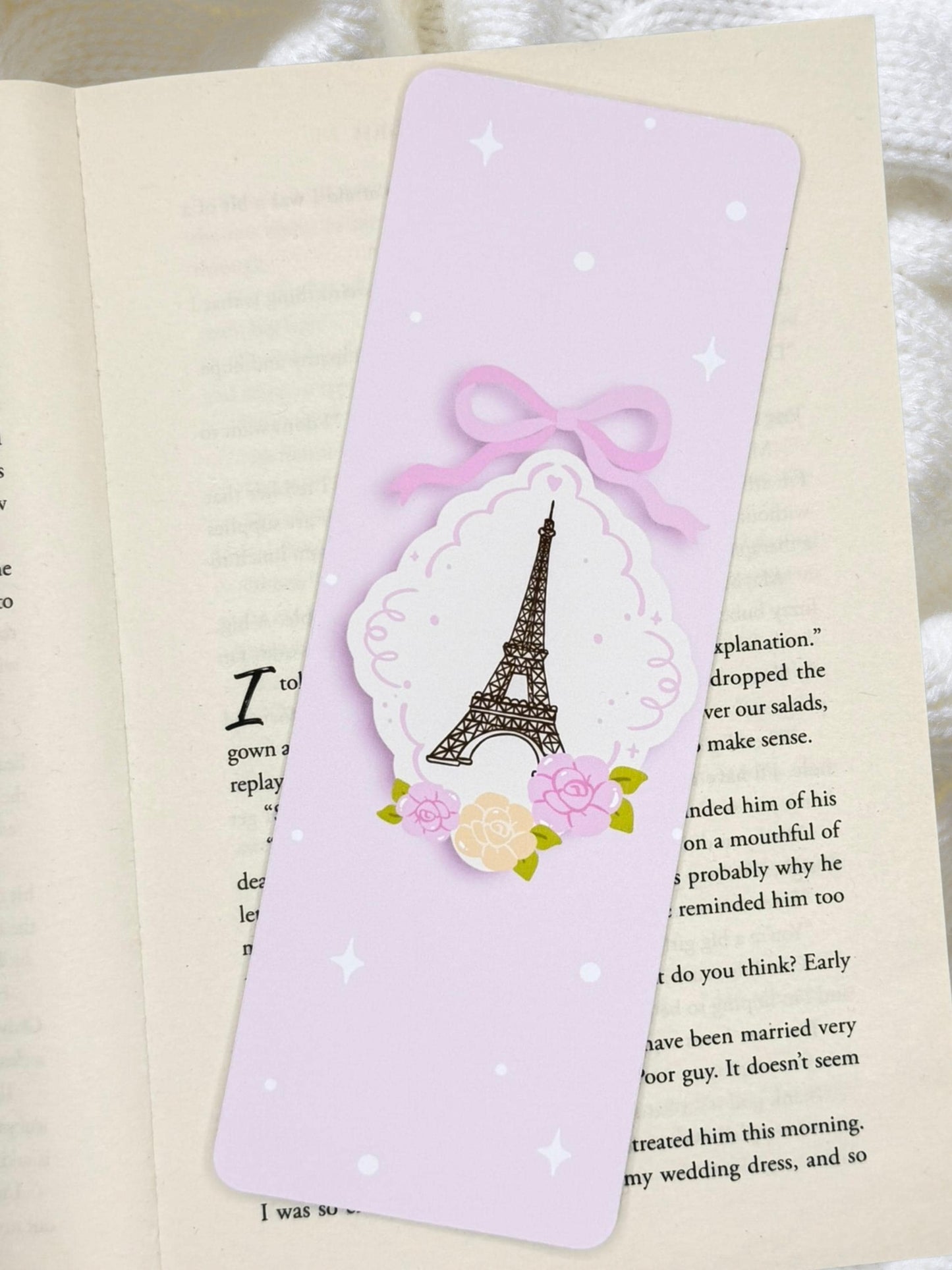 Paris Bookmark | Eiffel Tower Bookmark