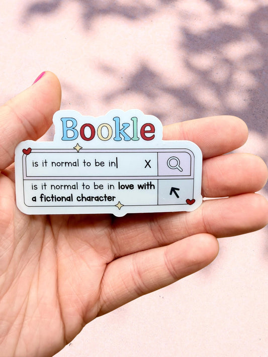 Book Lover Quote Sticker | Fictional Character Quote Sticker