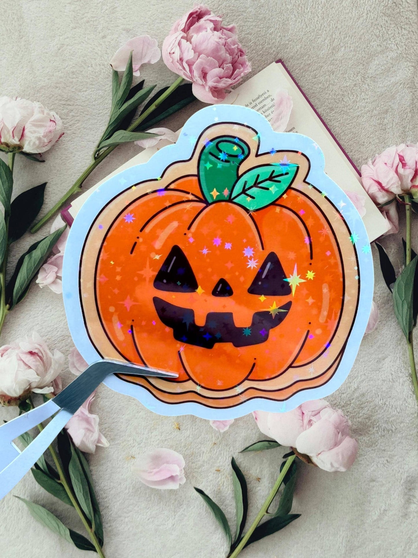 Pumpkin Sticker | Cute Pumpkin Sticker