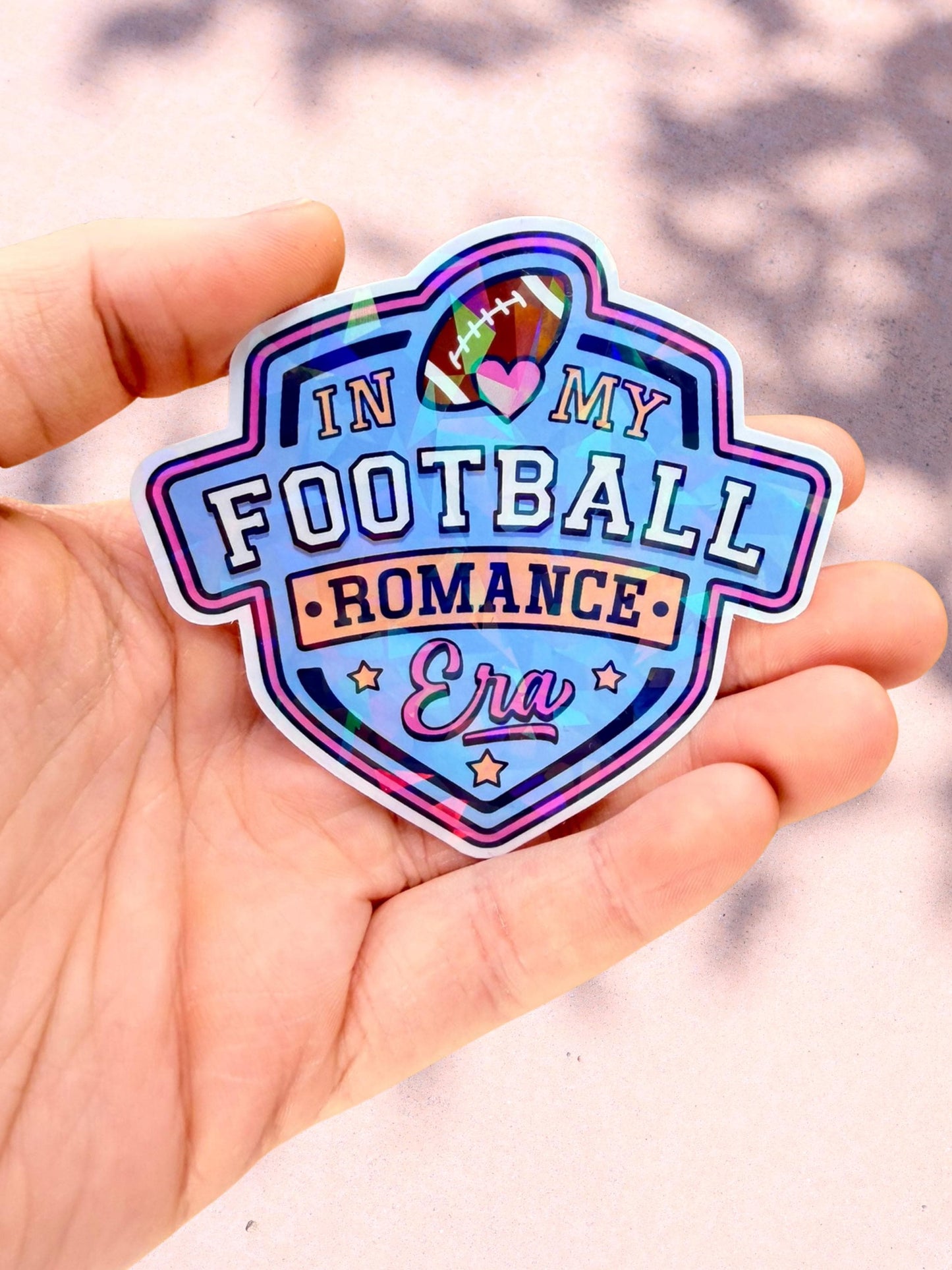 Football Romance Sticker | “In My Football Romance Era” Vinyl Sticker