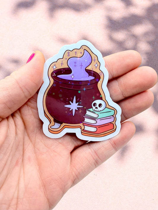 Magic Cauldron Sticker | Witch Cauldron Sticker