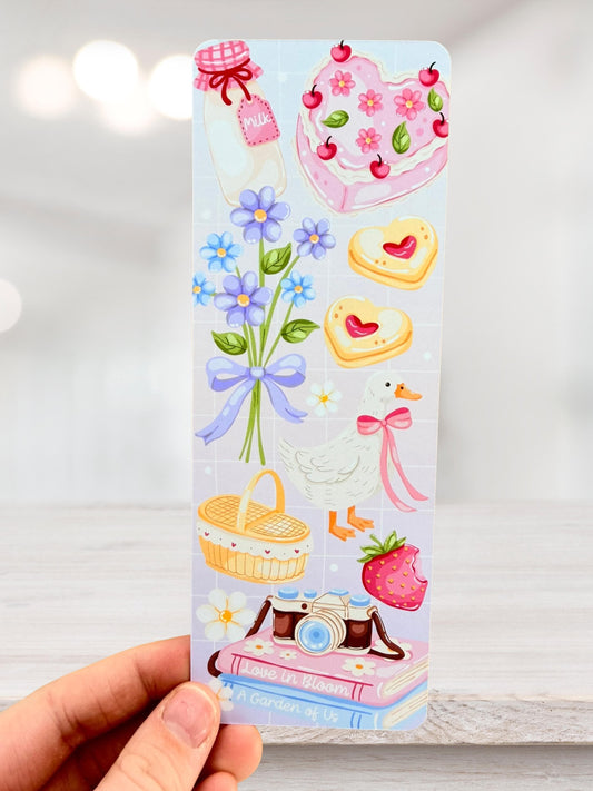 Cottagecore Bookmark | Spring Cottage Bookmark