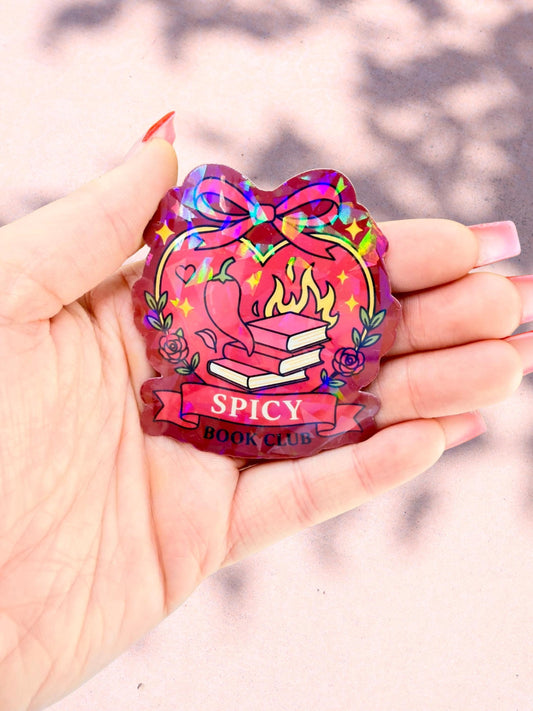 Spicy Book Club Sticker | Smut Reader Sticker